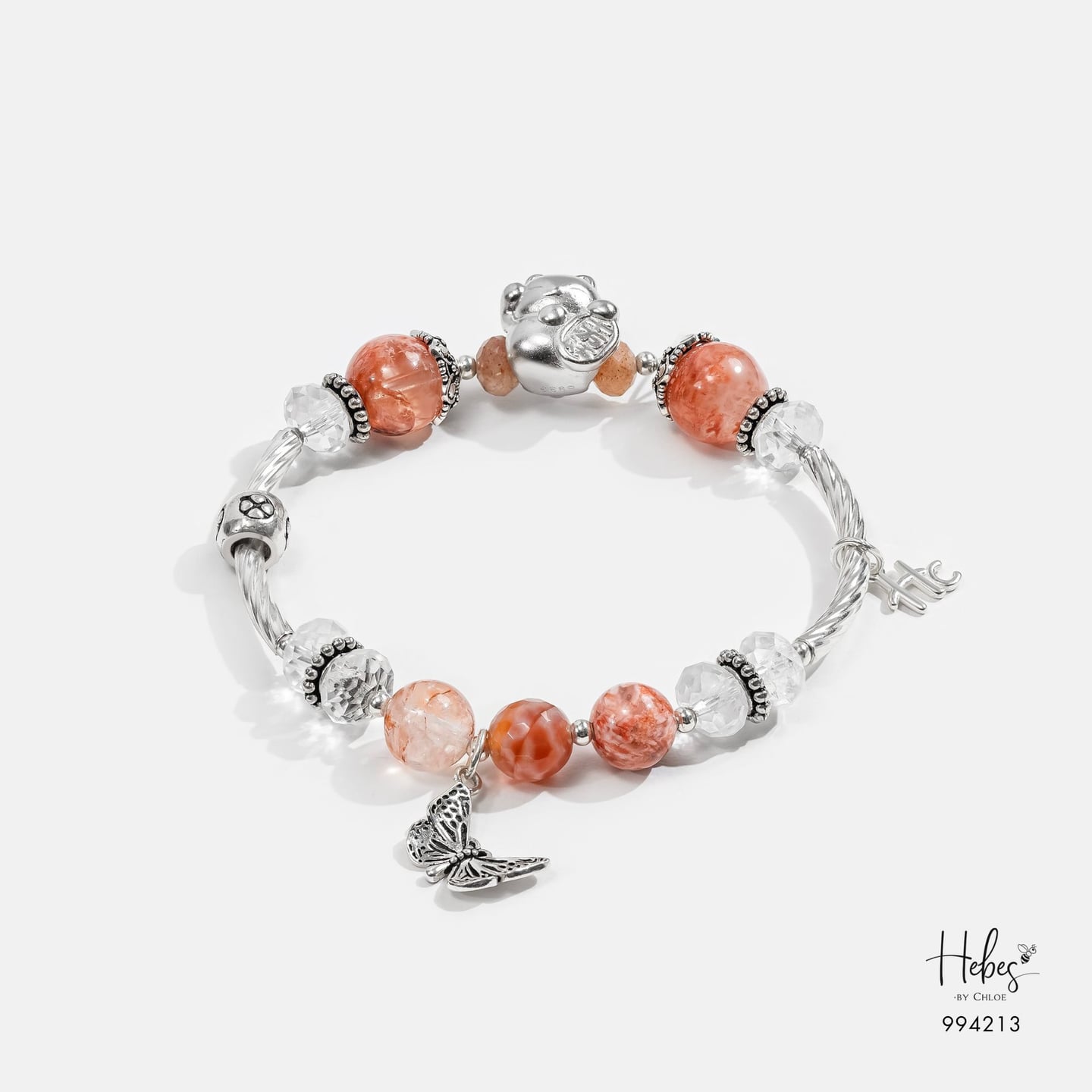 Fortuna Orange Lodolite Blessing Bracelet 994213